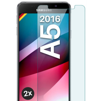 moex ShockProtect Samsung Galaxy A5 (2016) Panzerglas Klar – 2er Set moex ShockProtect Samsung Galaxy A5 (2016) Panzerglas Klar – 2er Set