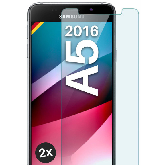 moex ShockProtect Samsung Galaxy A5 (2016) Panzerglas Klar – Weiteres Produktbild 1