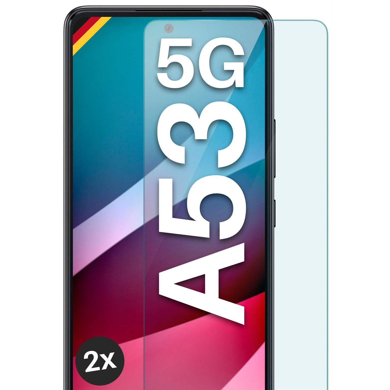 moex ShockProtect Samsung Galaxy A53 5G Panzerglas Klar – Weiteres Produktbild 1 moex ShockProtect Samsung Galaxy A53 5G Panzerglas Klar – Weiteres Produktbild 1