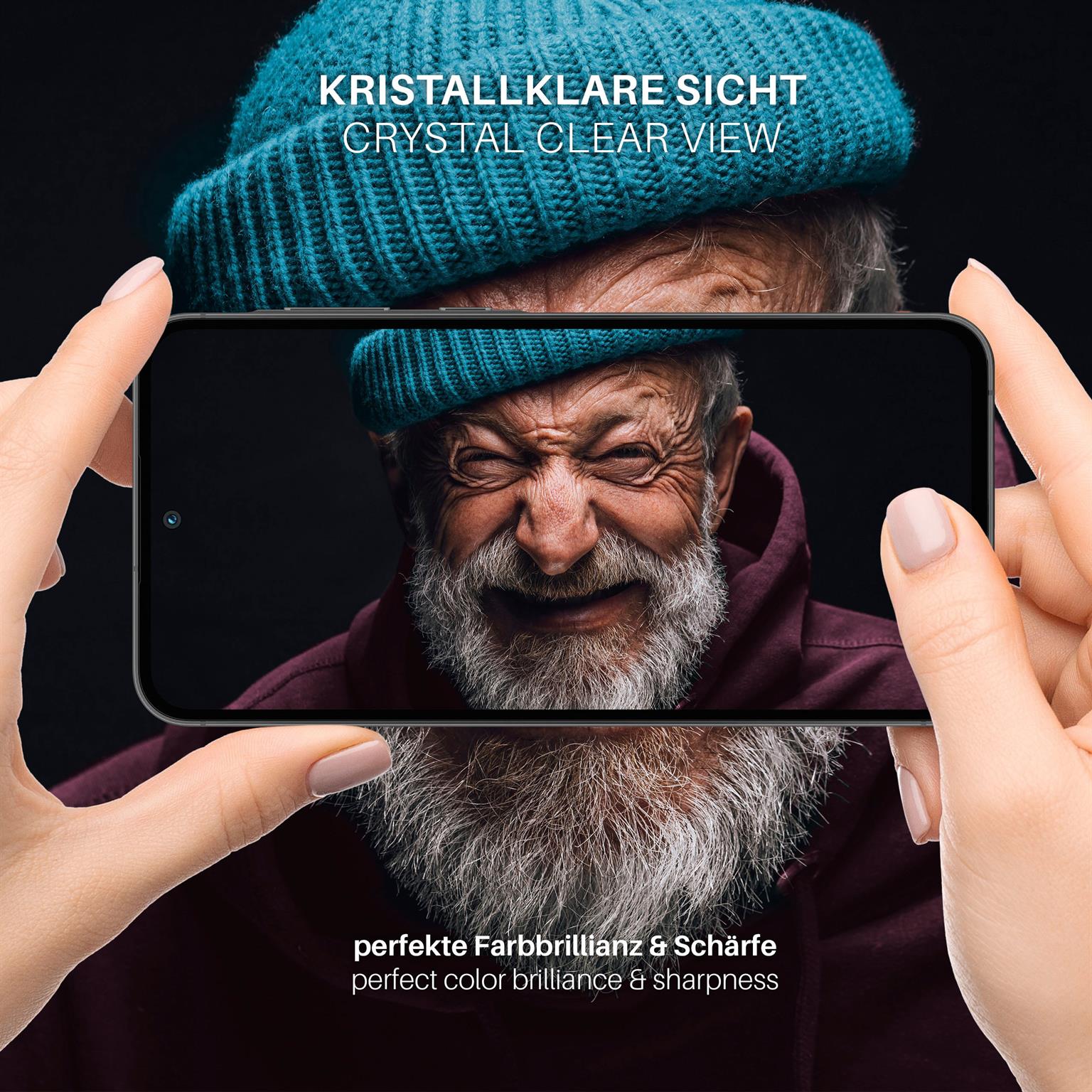 moex ShockProtect Samsung Galaxy A55 5G Panzerglas Klar – Weiteres Produktbild 5