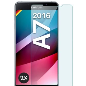 moex ShockProtect Samsung Galaxy A7 (2016) Panzerglas Klar – 2er Set moex ShockProtect Samsung Galaxy A7 (2016) Panzerglas Klar – 2er Set