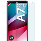 moex ShockProtect Samsung Galaxy A7 (2018) Panzerglas Klar – Weiteres Produktbild 1