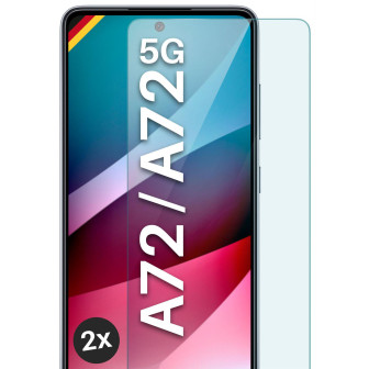moex ShockProtect Samsung Galaxy A72 5G Panzerglas Klar – 2er Set
