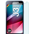 moex ShockProtect Samsung Galaxy J3 (2016) Panzerglas Klar – Weiteres Produktbild 1