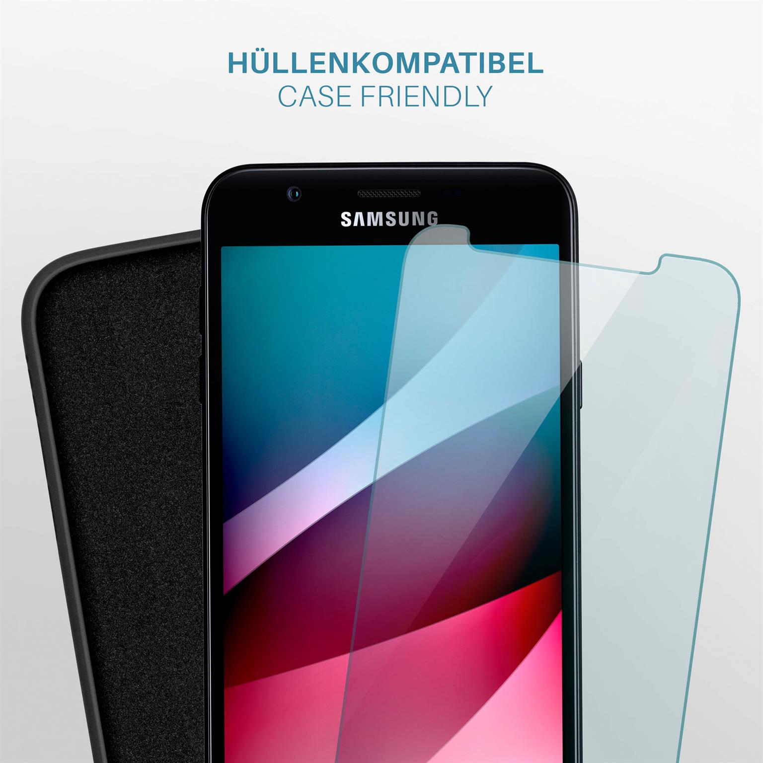 moex ShockProtect Samsung Galaxy J3 (2018) Panzerglas Klar – Weiteres Produktbild 6 moex ShockProtect Samsung Galaxy J3 (2018) Panzerglas Klar – Weiteres Produktbild 6