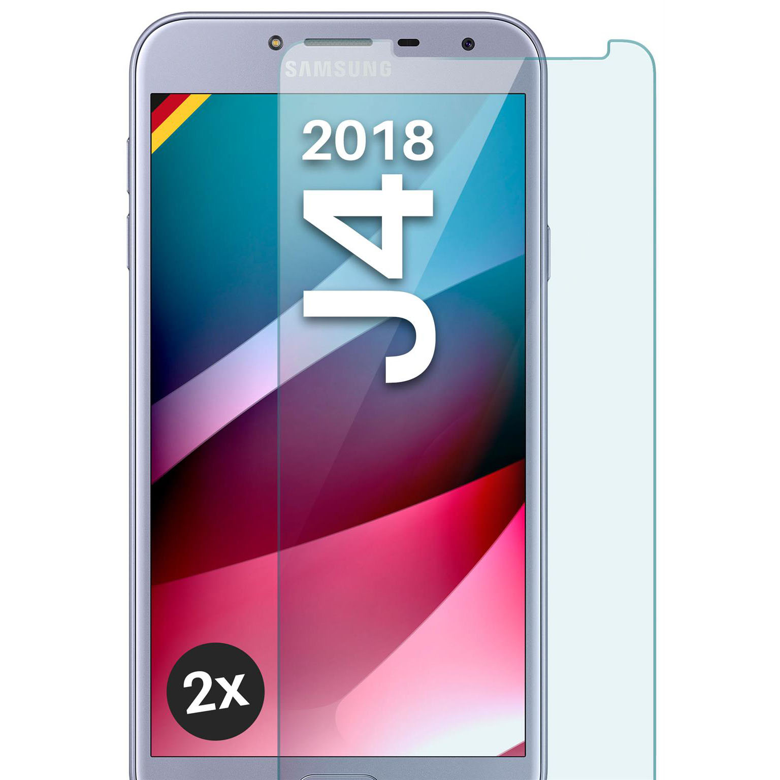 moex ShockProtect Samsung Galaxy J4 (2018) Panzerglas Klar – undefined