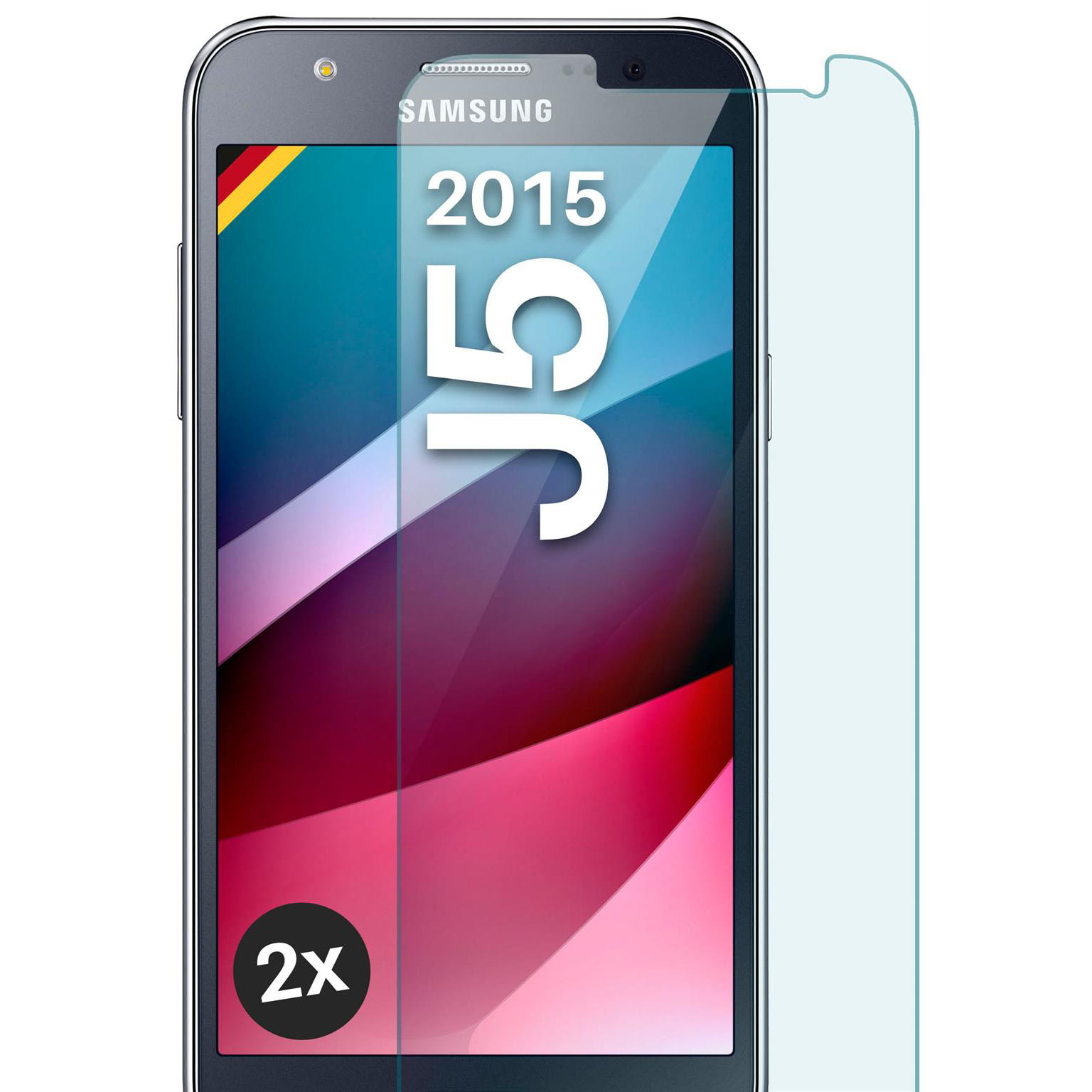 moex ShockProtect Samsung Galaxy J5 (2015) Panzerglas Klar – Weiteres Produktbild 1 moex ShockProtect Samsung Galaxy J5 (2015) Panzerglas Klar – Weiteres Produktbild 1