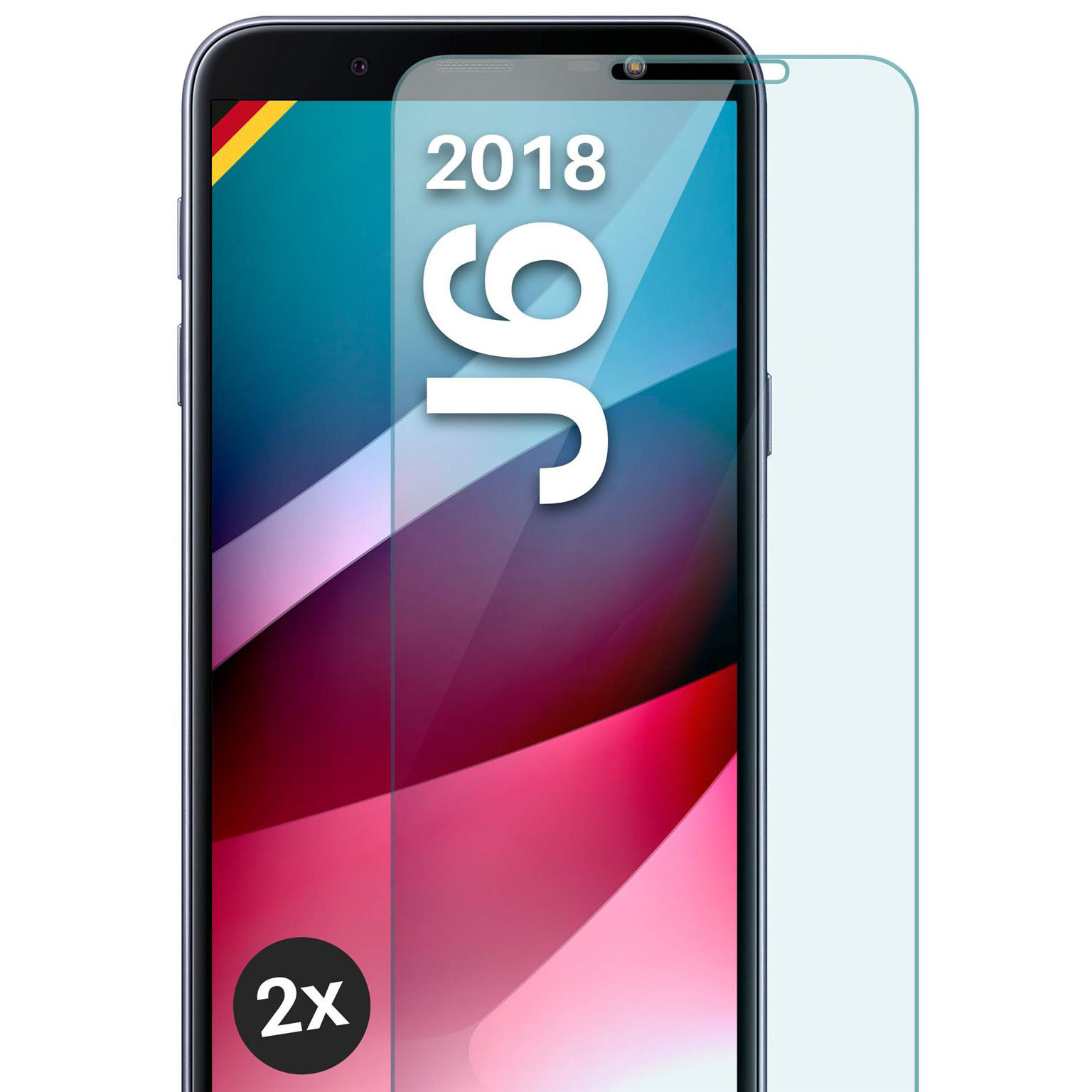 moex ShockProtect Samsung Galaxy J6 (2018) Panzerglas Klar – undefined