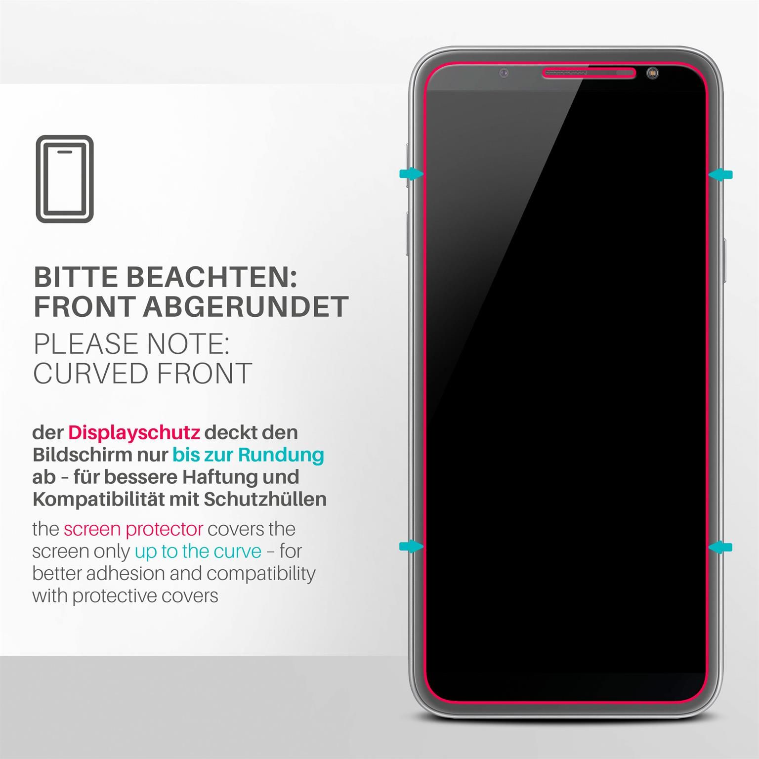 moex ShockProtect Samsung Galaxy J6 (2018) Panzerglas Klar – Weiteres Produktbild 3 moex ShockProtect Samsung Galaxy J6 (2018) Panzerglas Klar – Weiteres Produktbild 3