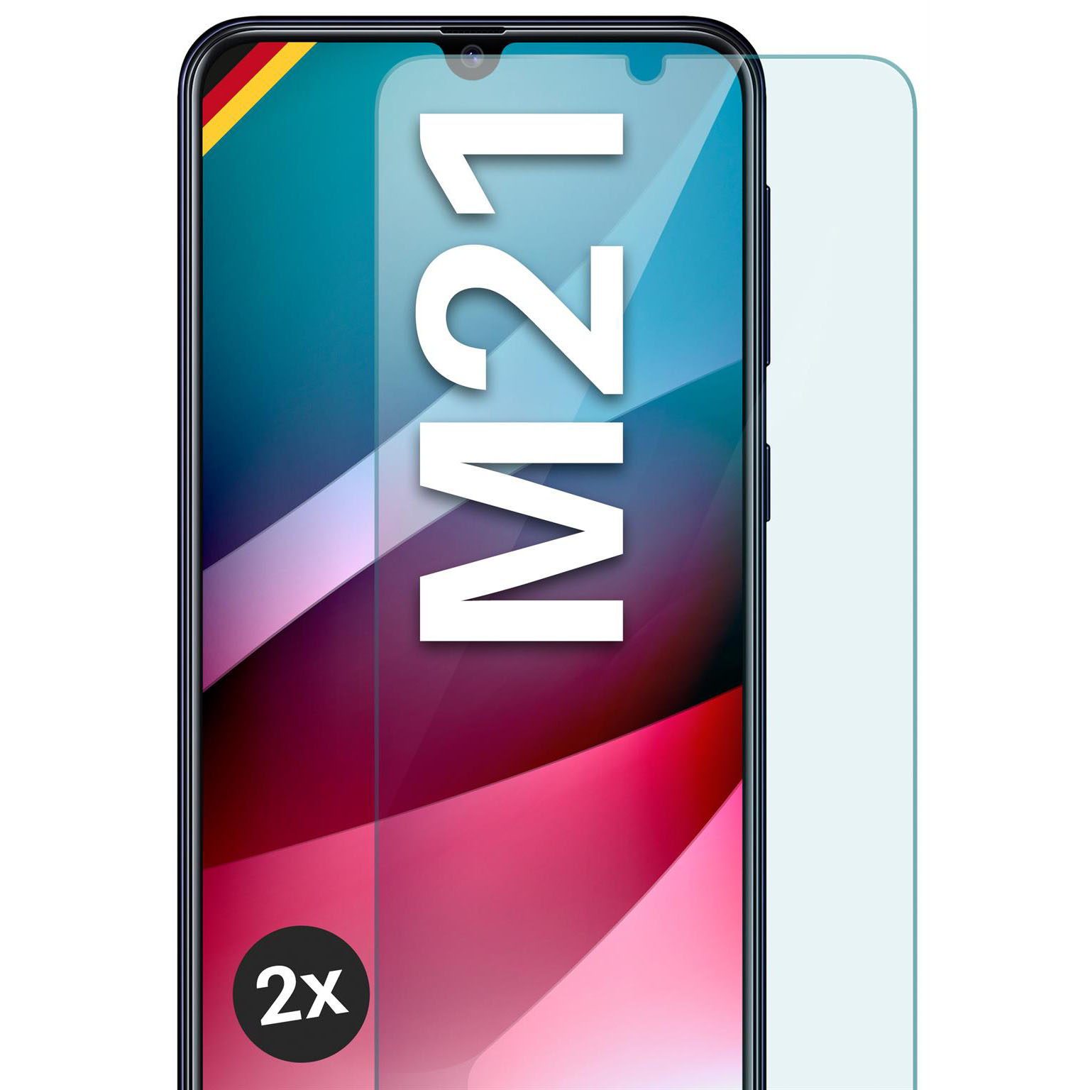 moex ShockProtect Samsung Galaxy M21 Panzerglas Klar – undefined