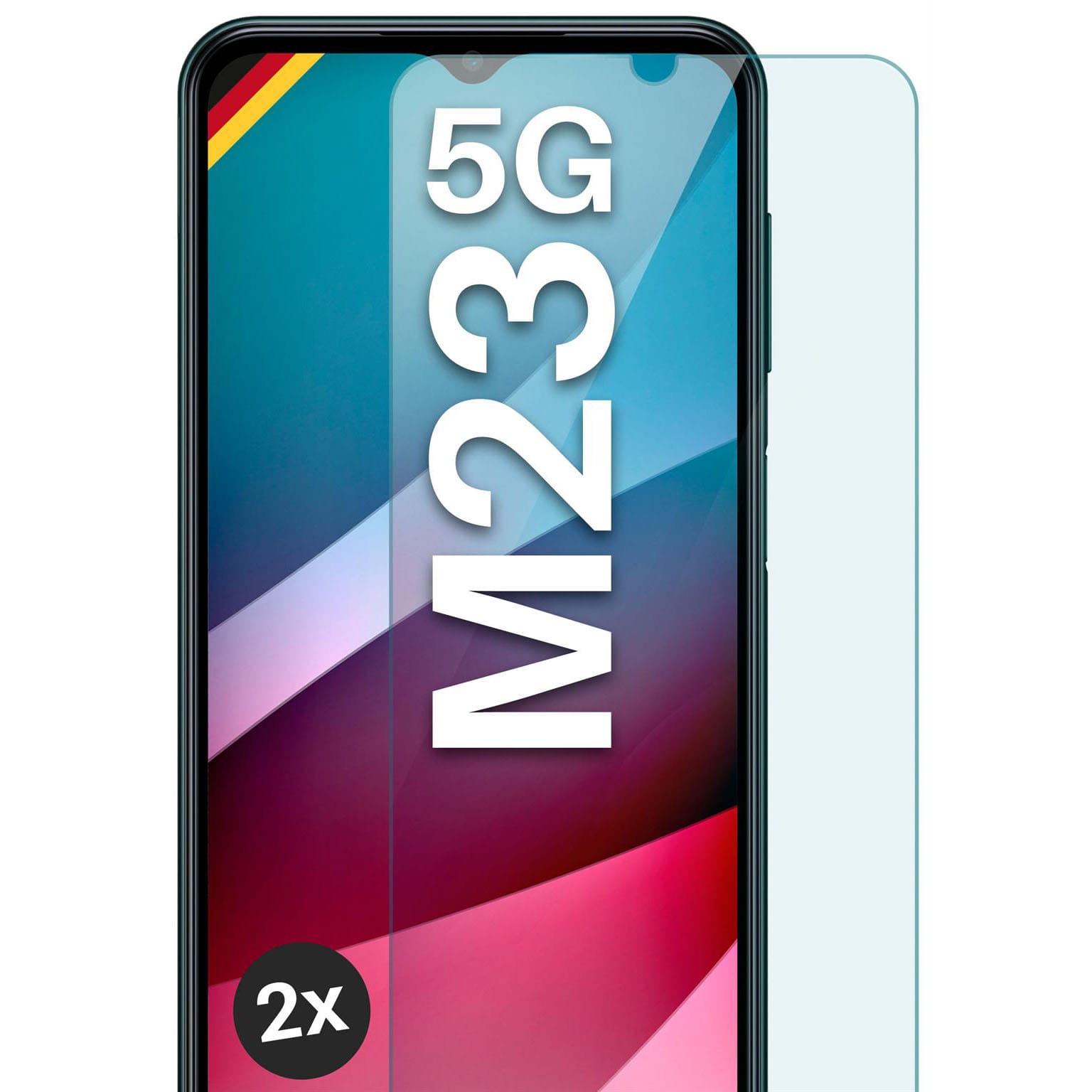 moex ShockProtect Samsung Galaxy M23 5G Panzerglas Klar – Weiteres Produktbild 1 moex ShockProtect Samsung Galaxy M23 5G Panzerglas Klar – Weiteres Produktbild 1