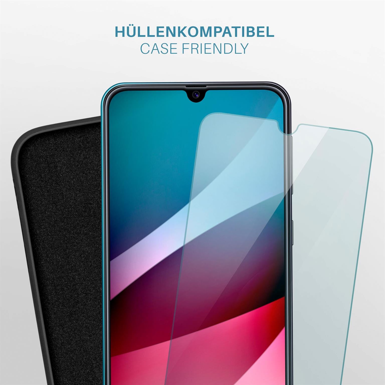 moex ShockProtect Samsung Galaxy M30s Panzerglas Klar – Weiteres Produktbild 6
