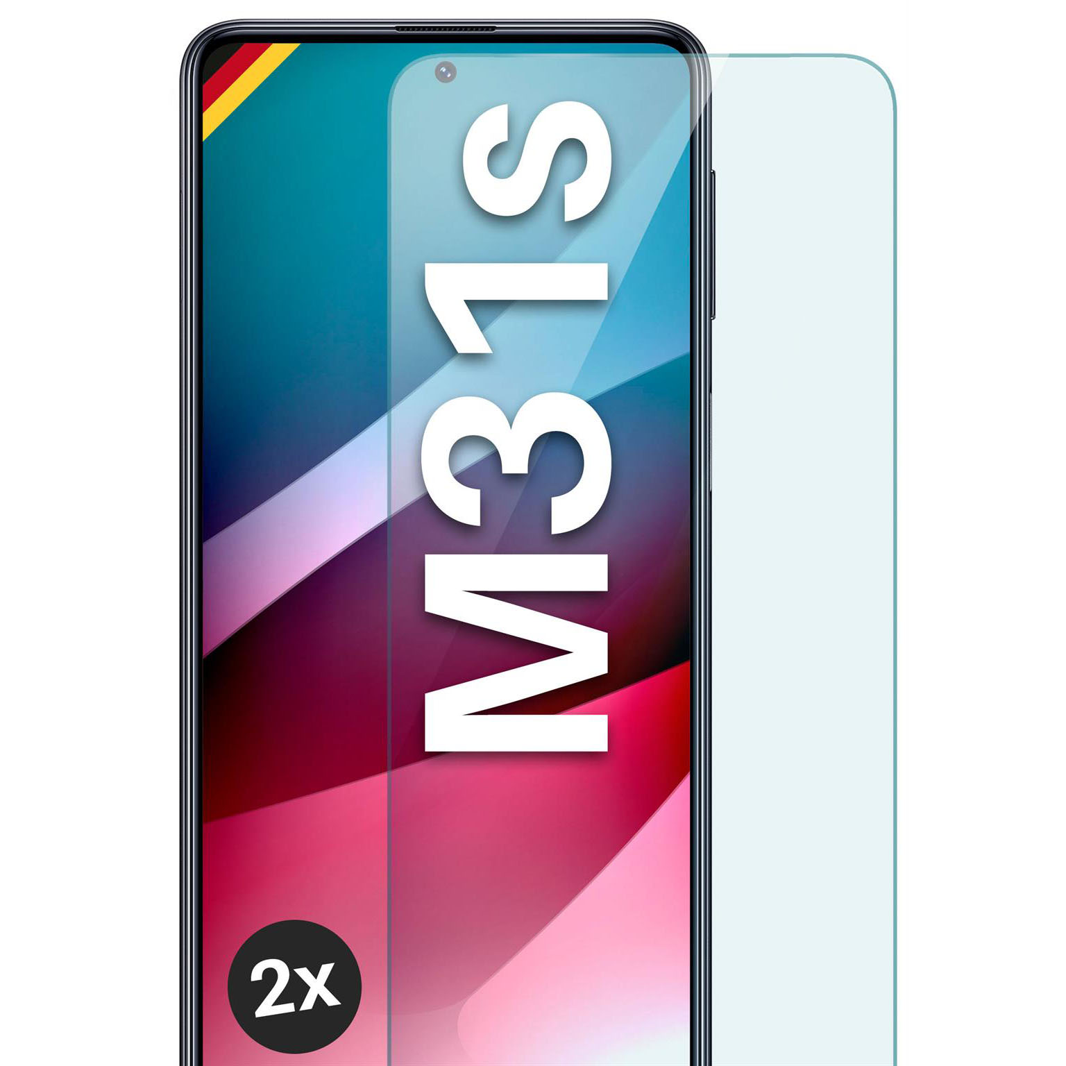 moex ShockProtect Samsung Galaxy M31s Panzerglas Klar – undefined