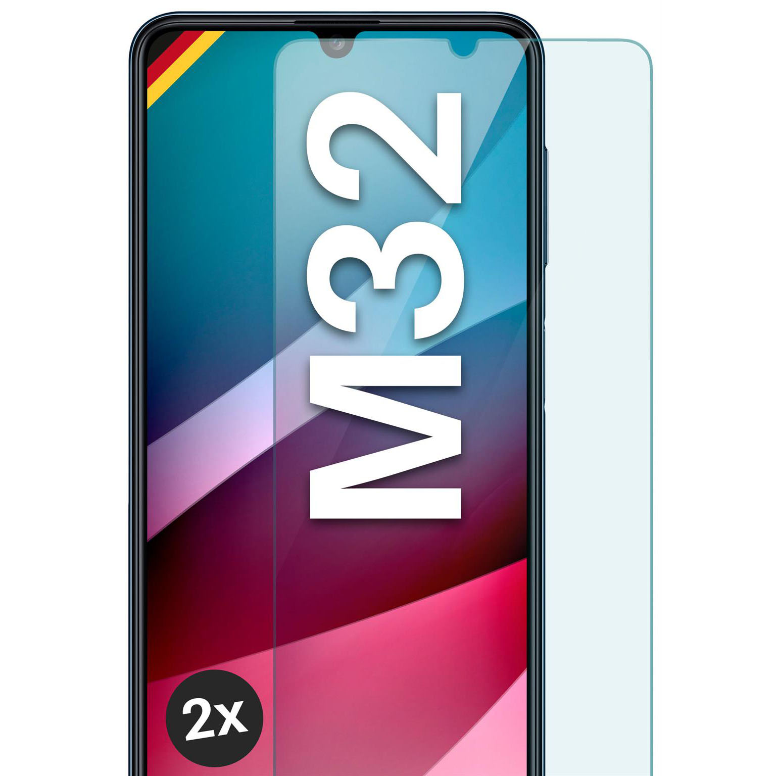 moex ShockProtect Samsung Galaxy M32 Panzerglas Klar – Weiteres Produktbild 1 moex ShockProtect Samsung Galaxy M32 Panzerglas Klar – Weiteres Produktbild 1