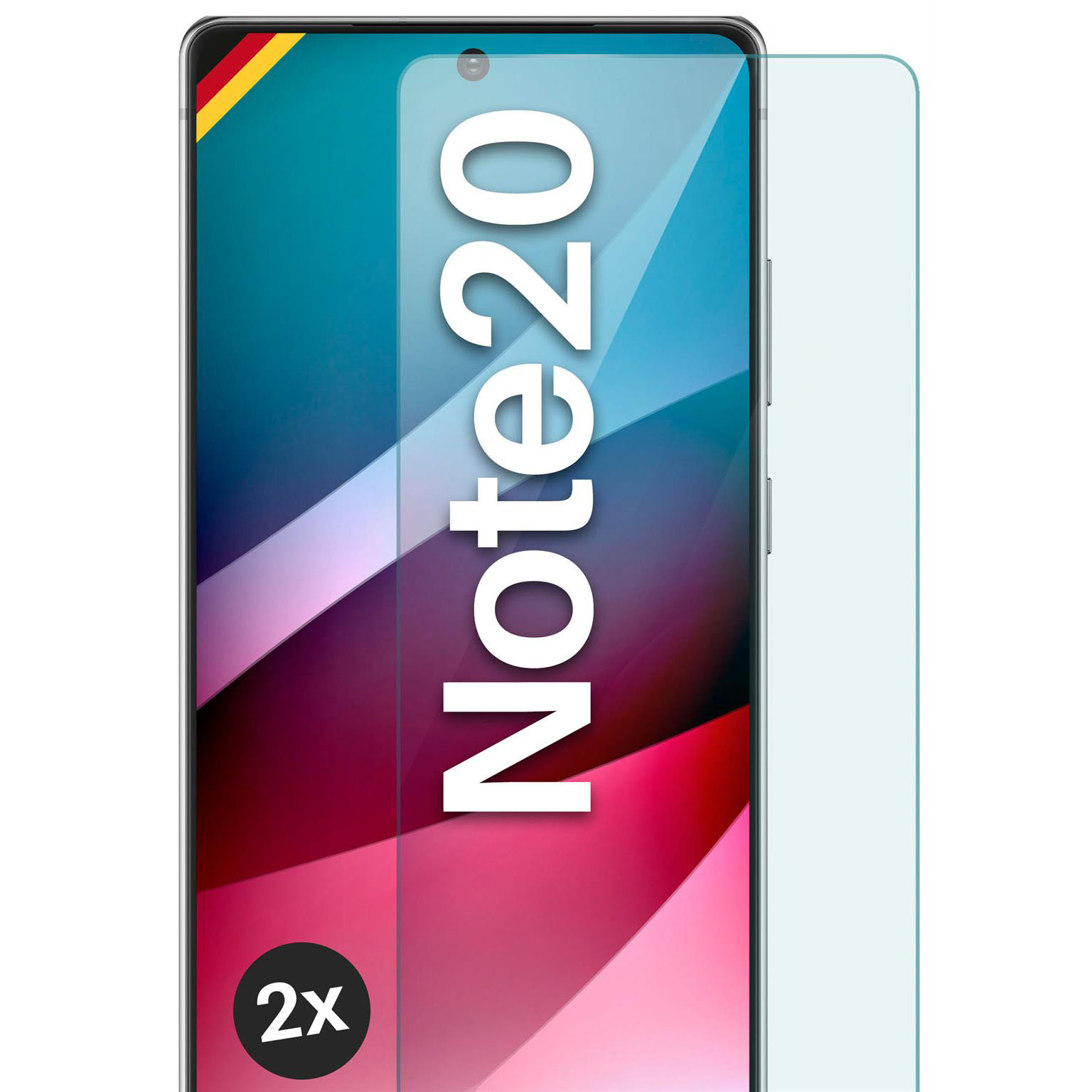 moex ShockProtect Samsung Galaxy Note 20 Panzerglas Klar – Weiteres Produktbild 1 moex ShockProtect Samsung Galaxy Note 20 Panzerglas Klar – Weiteres Produktbild 1