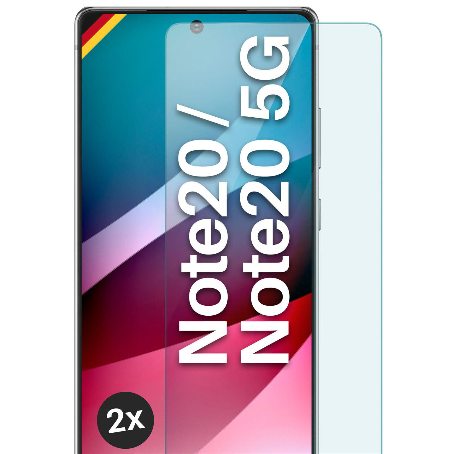 moex ShockProtect Samsung Galaxy Note 20 5G Panzerglas Klar – undefined