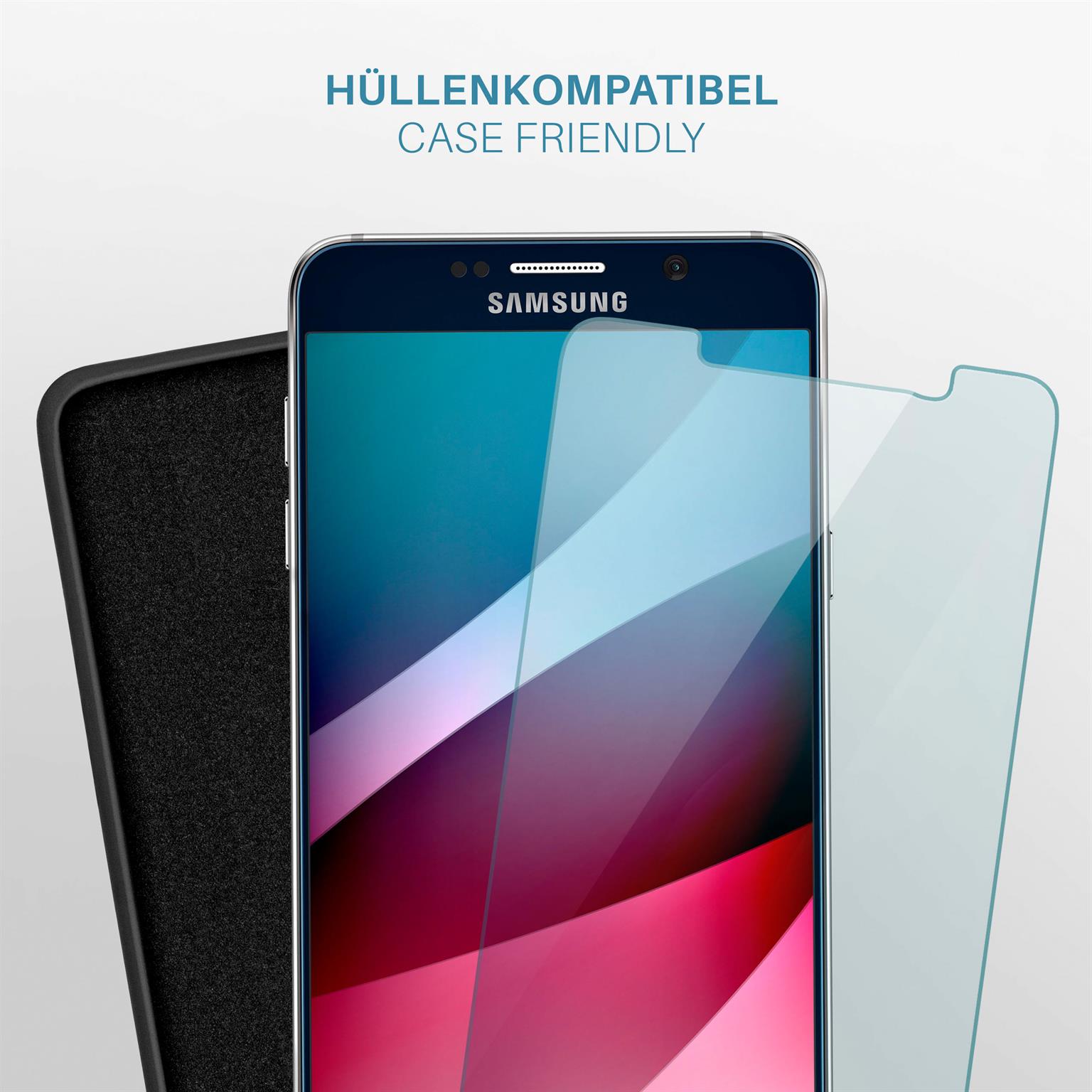 moex ShockProtect Samsung Galaxy Note 5 Panzerglas Klar – Weiteres Produktbild 5