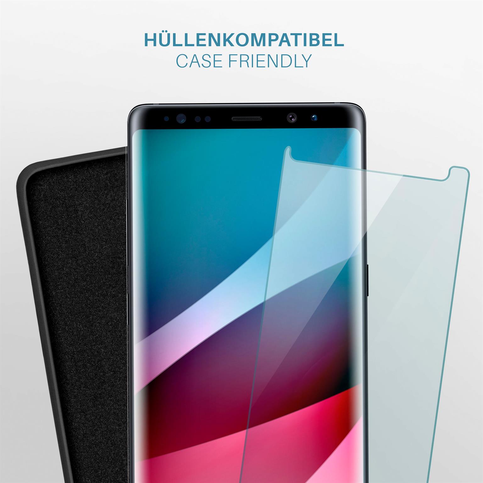 moex ShockProtect Samsung Galaxy Note 8 Panzerglas Klar – Weiteres Produktbild 6