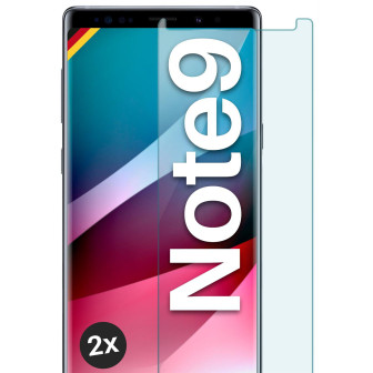 moex ShockProtect Samsung Galaxy Note 9 Panzerglas Klar – 2er Set