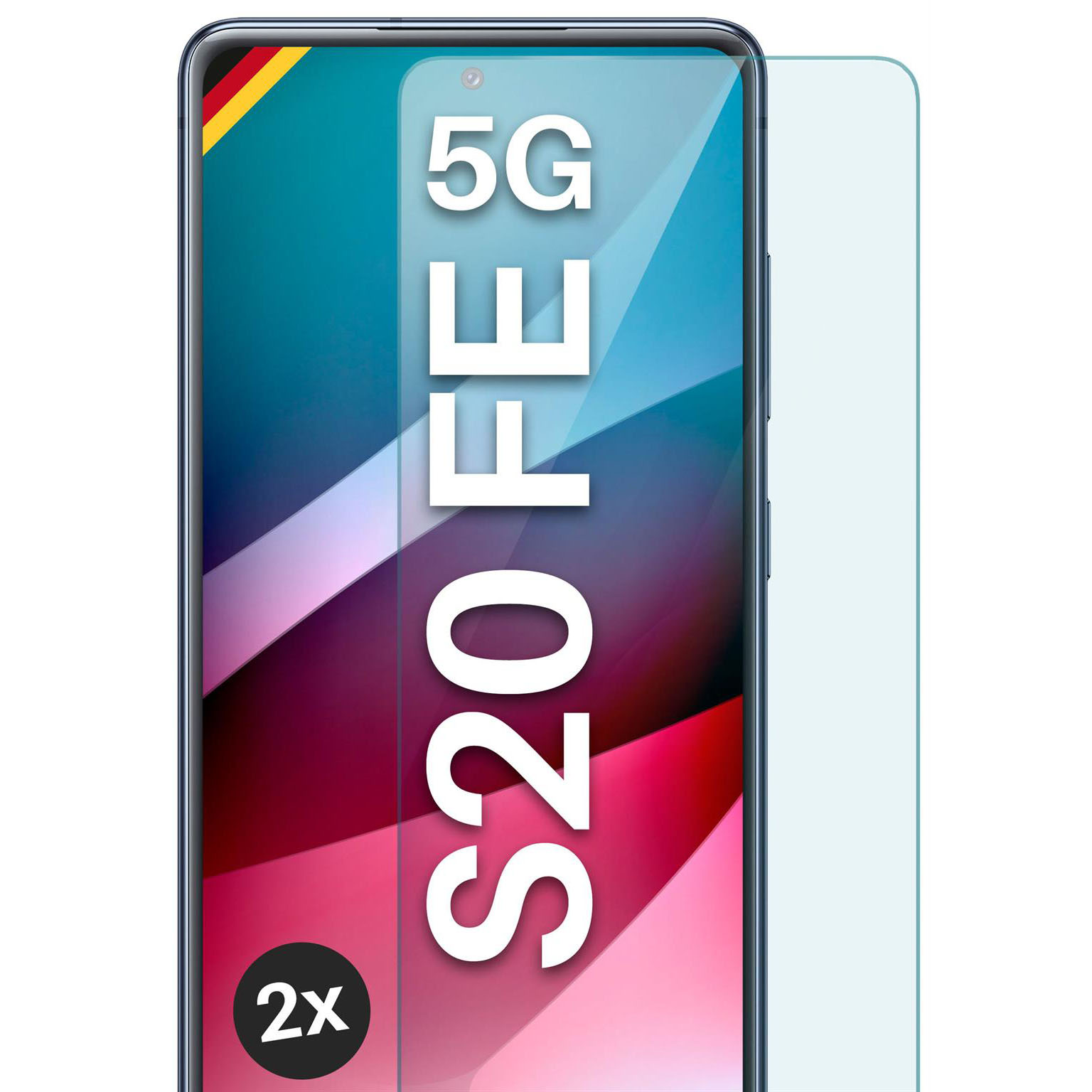 moex ShockProtect Samsung Galaxy S20 FE 5G Panzerglas Klar – undefined