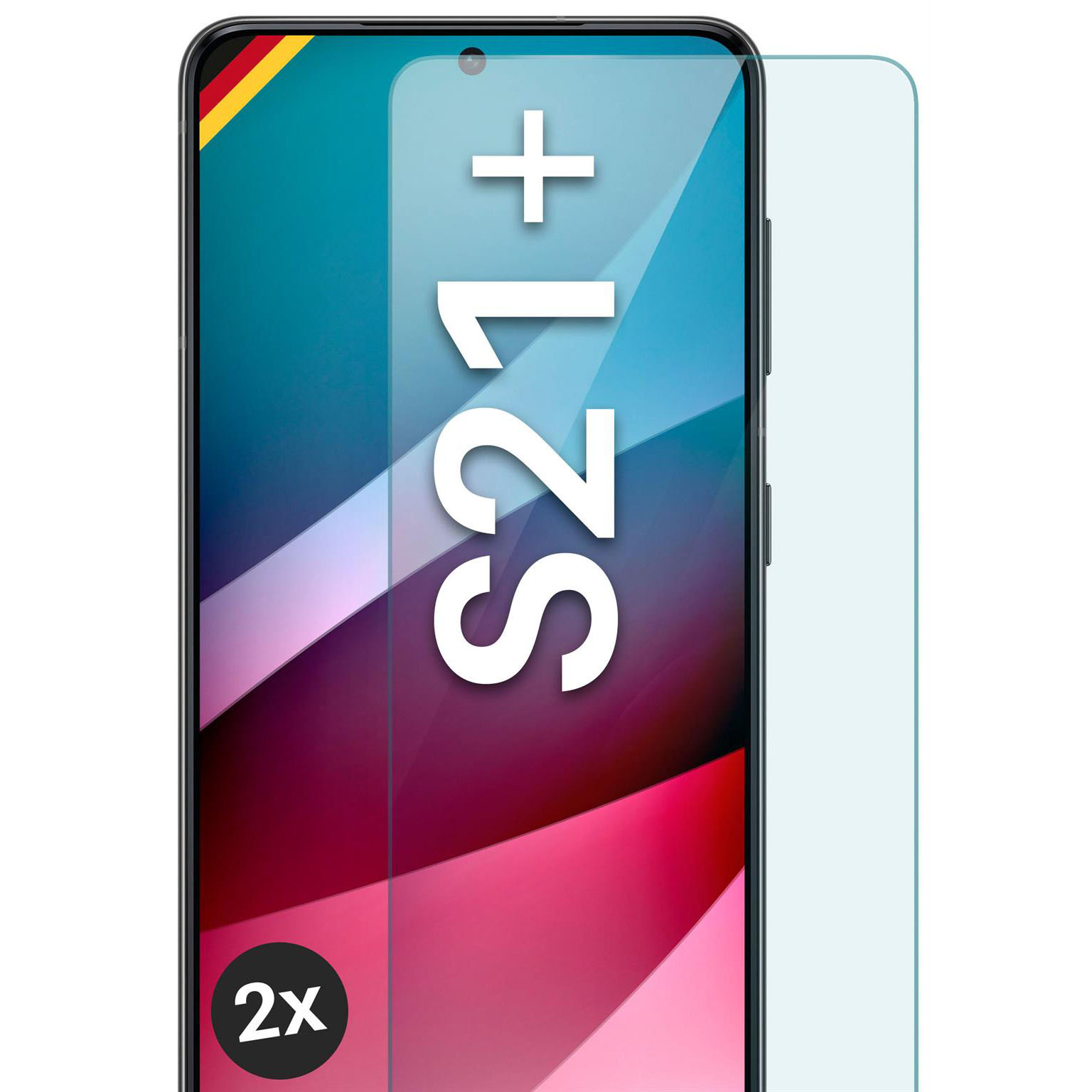 moex ShockProtect Samsung Galaxy S21 Plus Panzerglas Klar – Weiteres Produktbild 1 moex ShockProtect Samsung Galaxy S21 Plus Panzerglas Klar – Weiteres Produktbild 1