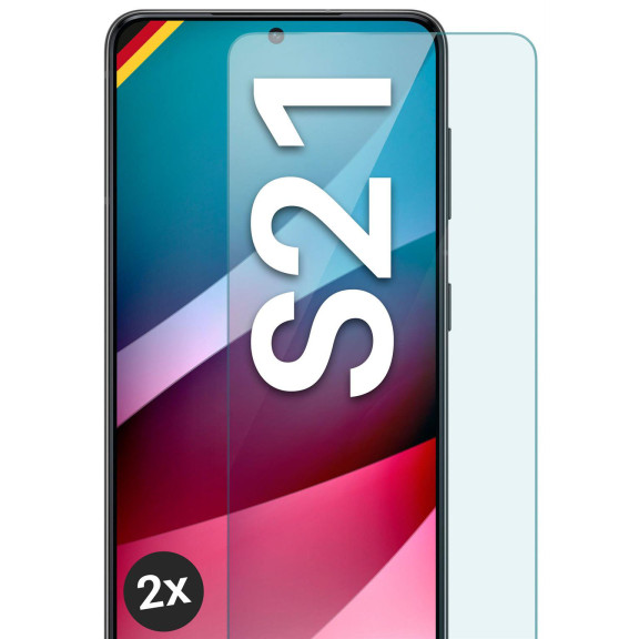 moex ShockProtect Samsung Galaxy S21 Panzerglas Klar – Weiteres Produktbild 1