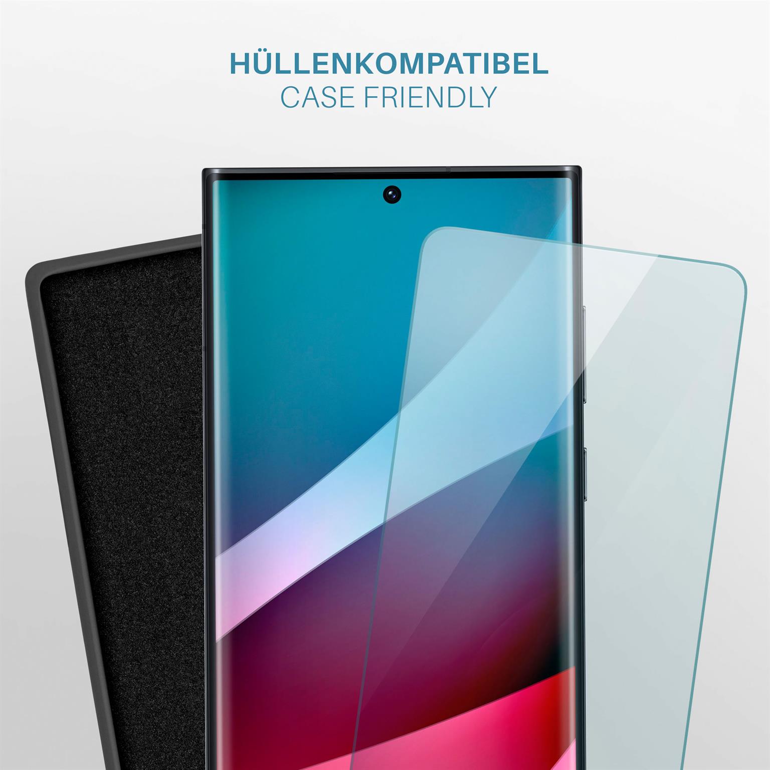 moex ShockProtect Samsung Galaxy S22 Ultra Panzerglas Klar – Weiteres Produktbild 6