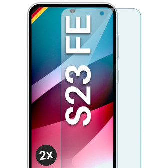 moex ShockProtect Samsung Galaxy S23 FE Panzerglas Klar – 2er Set