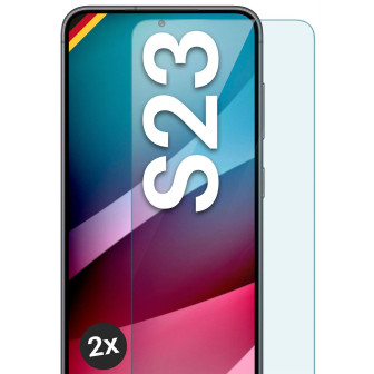 moex ShockProtect Samsung Galaxy S23 Panzerglas Klar – 2er Set