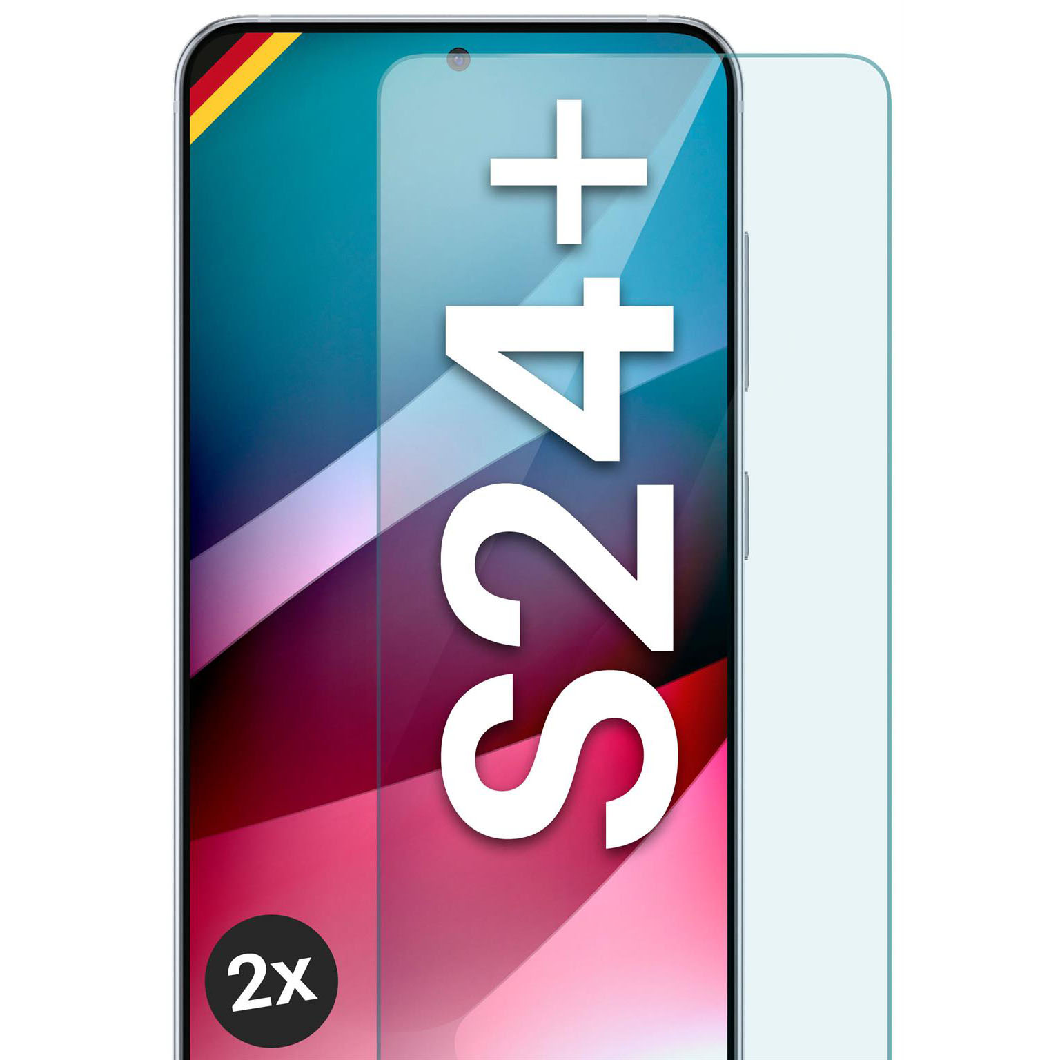 moex ShockProtect Samsung Galaxy S24 Plus Panzerglas Klar – Weiteres Produktbild 1 moex ShockProtect Samsung Galaxy S24 Plus Panzerglas Klar – Weiteres Produktbild 1