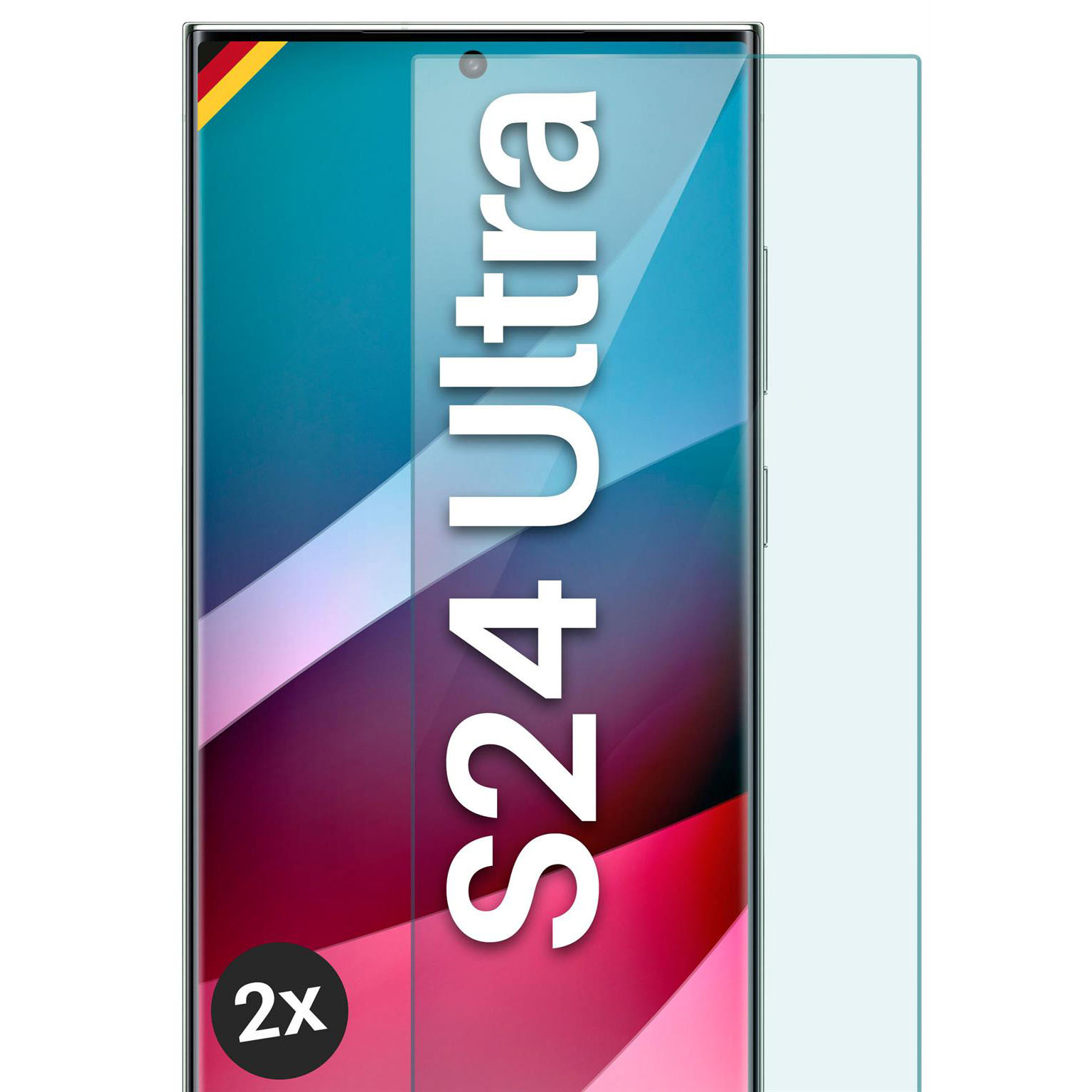 moex ShockProtect Samsung Galaxy S24 Ultra Panzerglas Klar – undefined