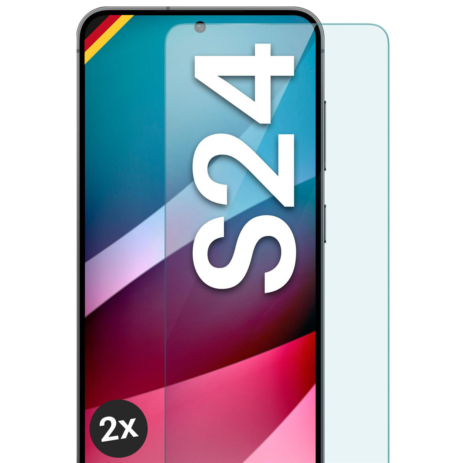 moex ShockProtect Samsung Galaxy S24 Panzerglas Klar – undefined