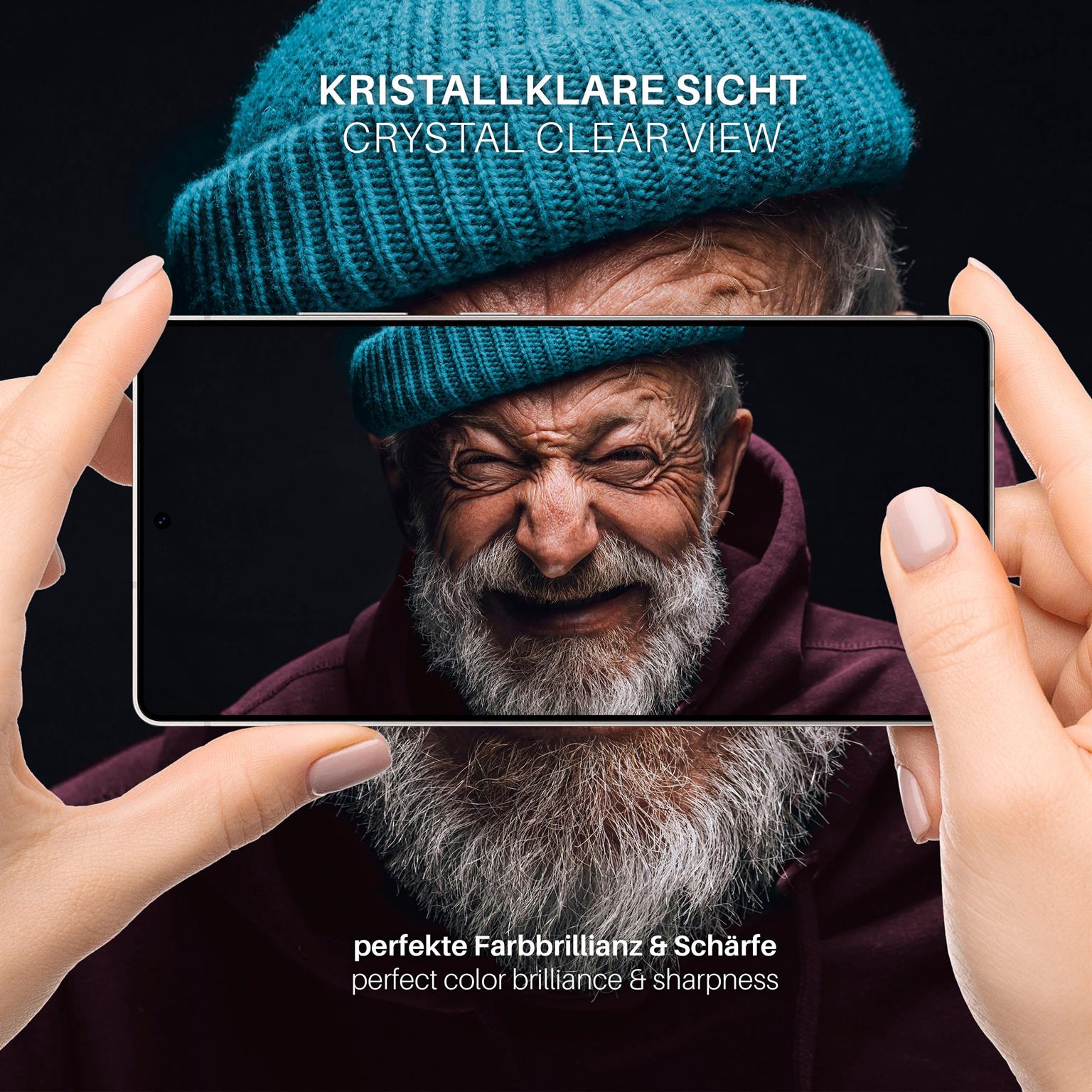 moex ShockProtect Samsung Galaxy S25 Ultra Panzerglas Klar – Weiteres Produktbild 5