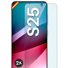 moex ShockProtect Samsung Galaxy S25 Panzerglas Klar – Weiteres Produktbild 1
