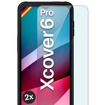 moex ShockProtect Samsung Galaxy Xcover 6 Pro Panzerglas Klar – 2er Set
