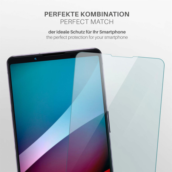 moex ShockProtect Sony Xperia 1 V Panzerglas Klar – Weiteres Produktbild 3 moex ShockProtect Sony Xperia 1 V Panzerglas Klar – Weiteres Produktbild 3
