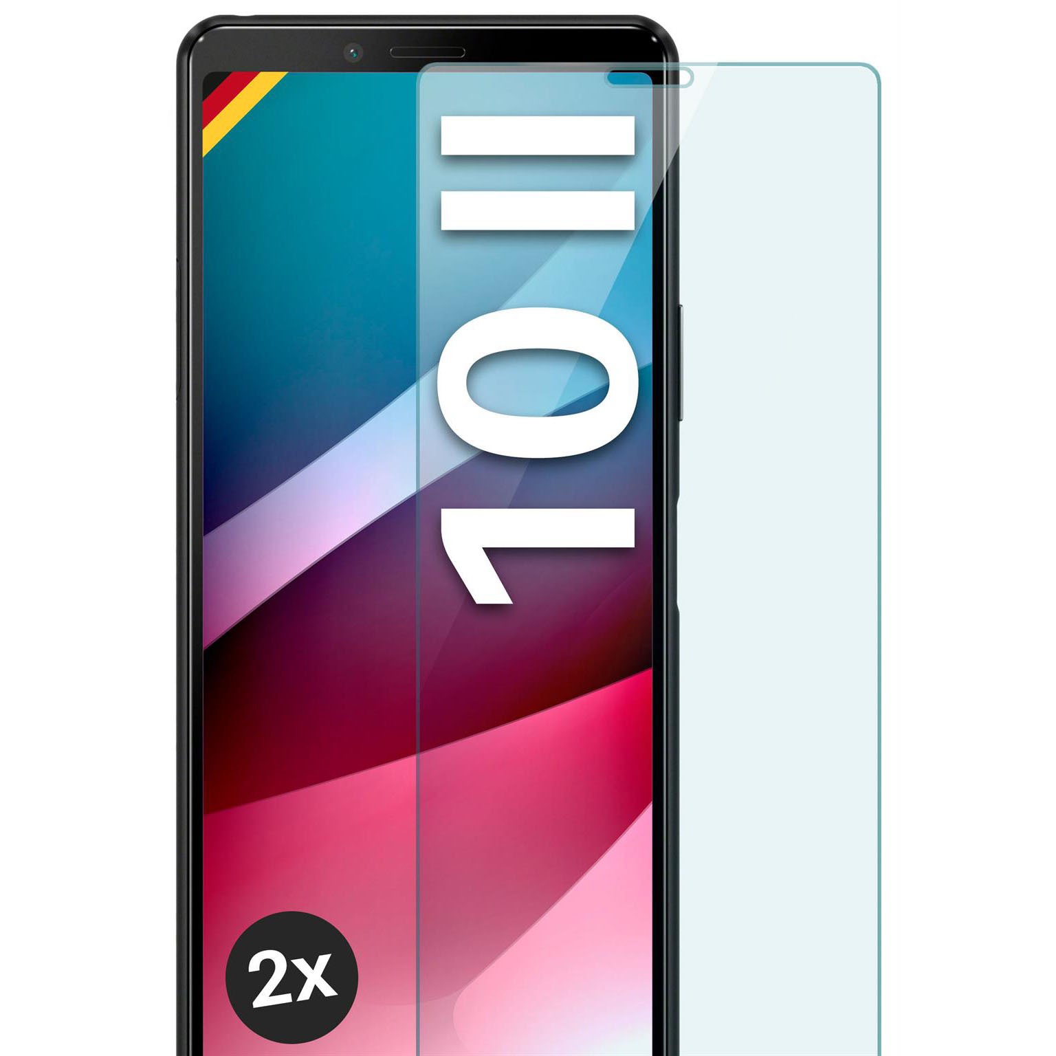 moex ShockProtect Sony Xperia 10 II Panzerglas Klar – undefined
