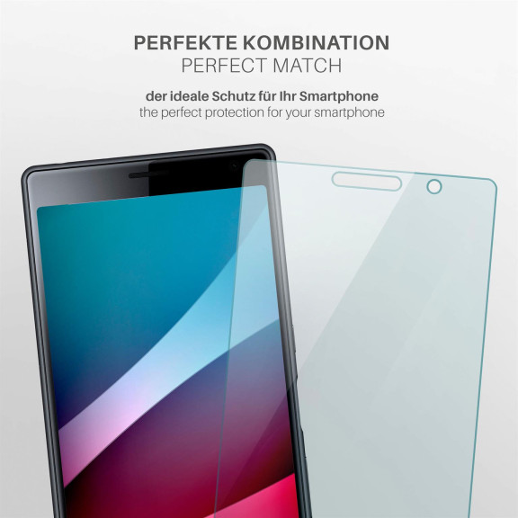moex ShockProtect Sony Xperia 10 Plus Panzerglas Klar – Weiteres Produktbild 3