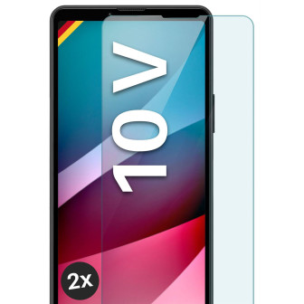 moex ShockProtect Sony Xperia 10 V Panzerglas Klar – 2er Set