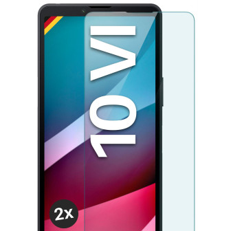 moex ShockProtect Sony Xperia 10 VI Panzerglas Klar – 2er Set