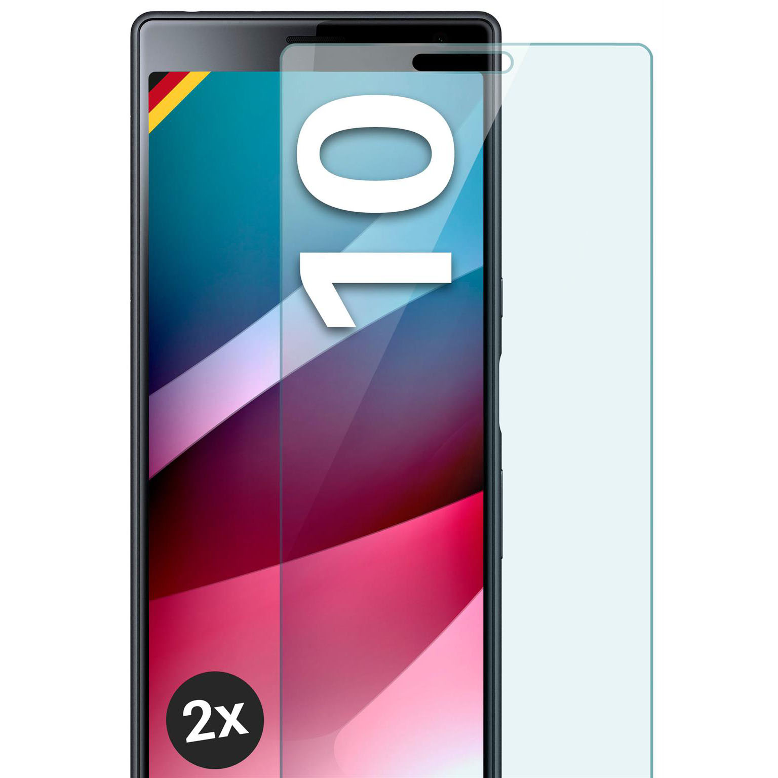 moex ShockProtect Sony Xperia 10 Panzerglas Klar – undefined
