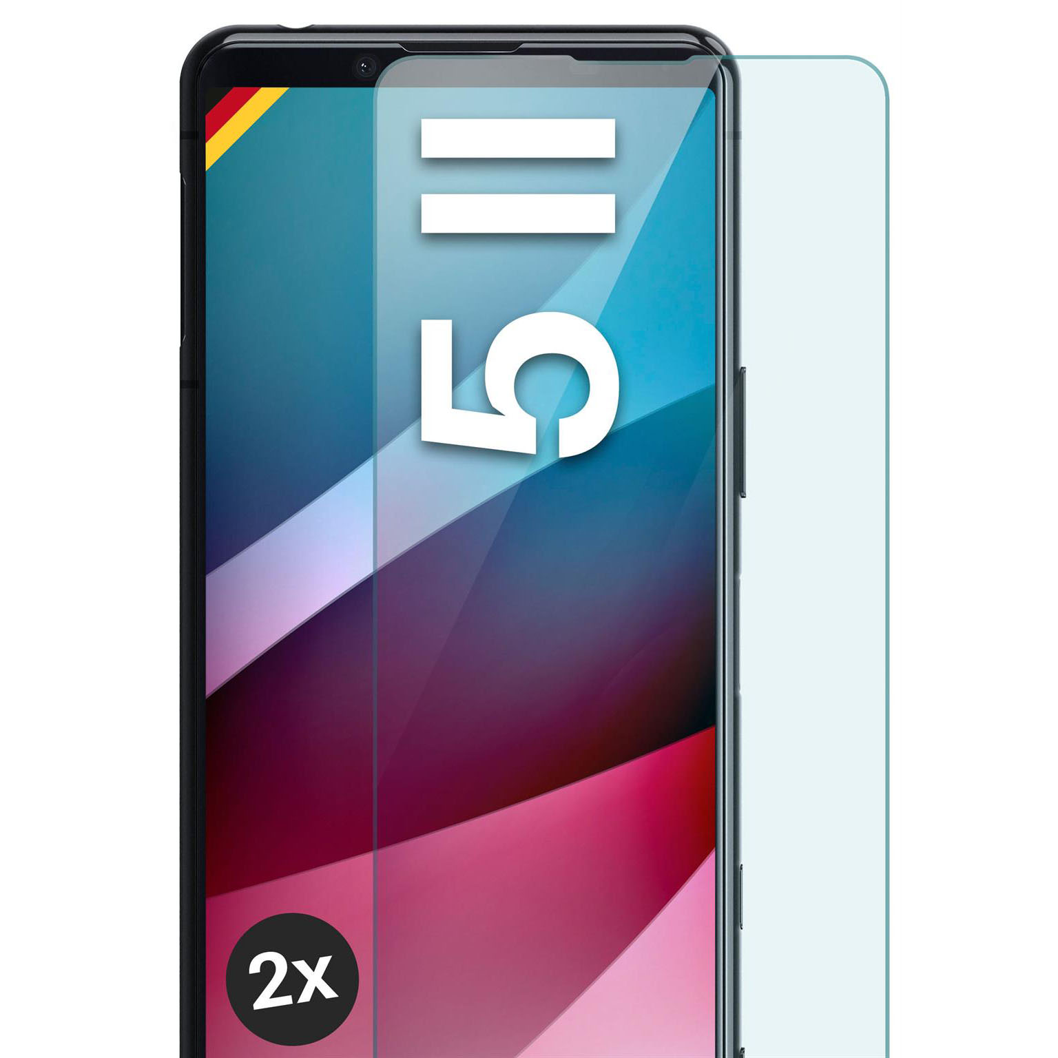 moex ShockProtect Sony Xperia 5 II Panzerglas Klar – Weiteres Produktbild 1 moex ShockProtect Sony Xperia 5 II Panzerglas Klar – Weiteres Produktbild 1