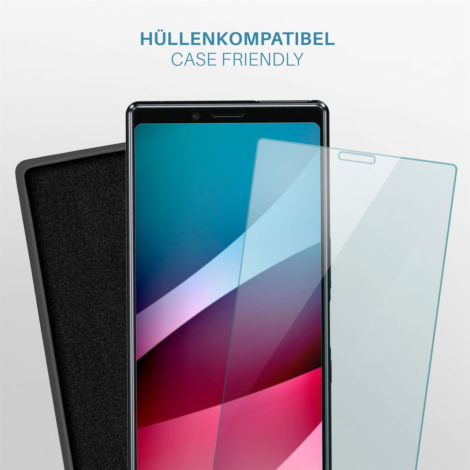 moex ShockProtect Sony Xperia 5 Panzerglas Klar – Weiteres Produktbild 6 moex ShockProtect Sony Xperia 5 Panzerglas Klar – Weiteres Produktbild 6