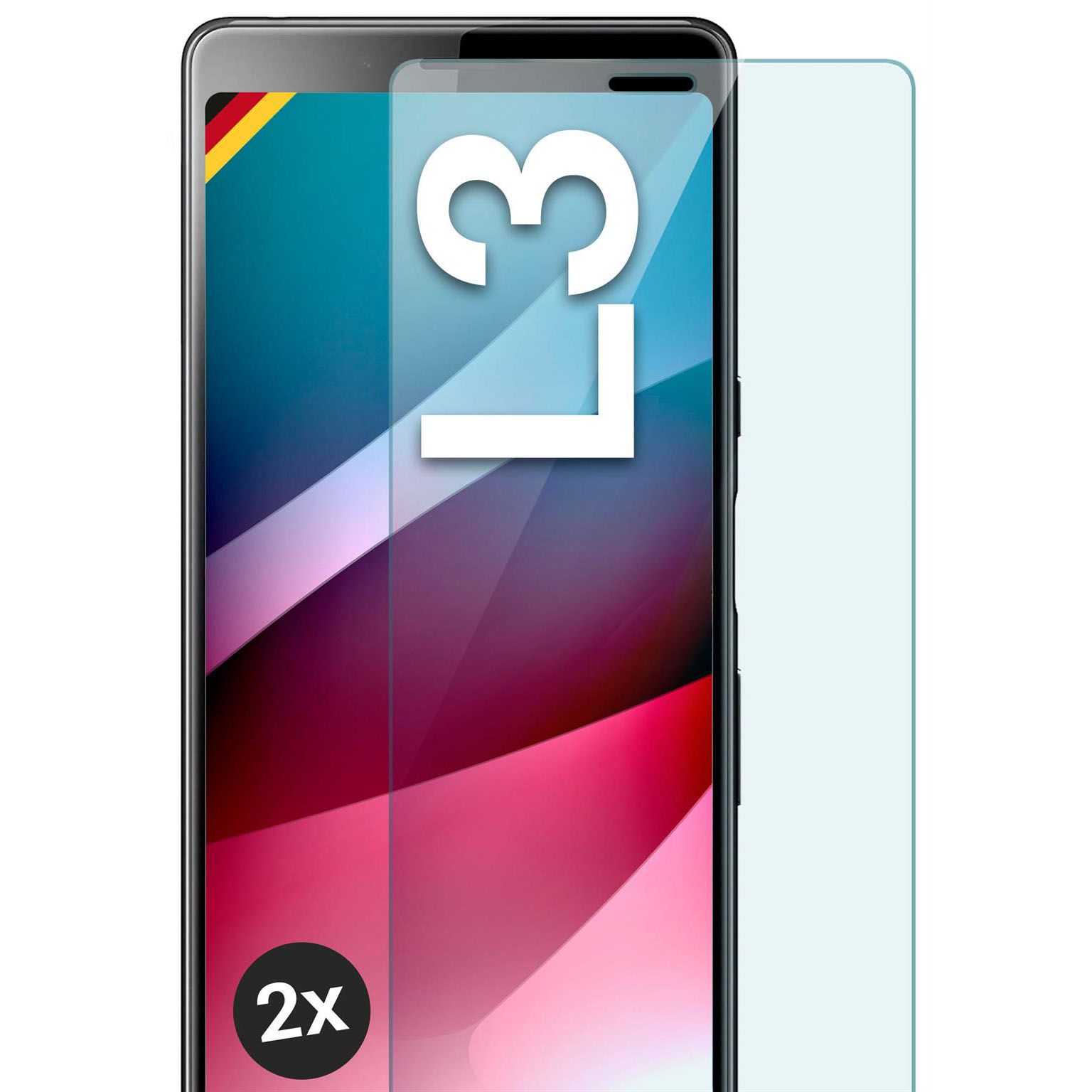 moex ShockProtect Sony Xperia L3 Panzerglas Klar – Weiteres Produktbild 1 moex ShockProtect Sony Xperia L3 Panzerglas Klar – Weiteres Produktbild 1