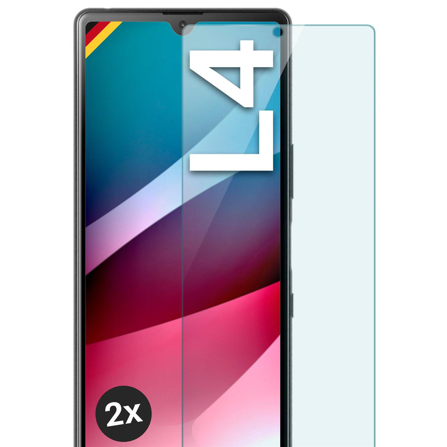 moex ShockProtect Sony Xperia L4 Panzerglas Klar – Weiteres Produktbild 1 moex ShockProtect Sony Xperia L4 Panzerglas Klar – Weiteres Produktbild 1