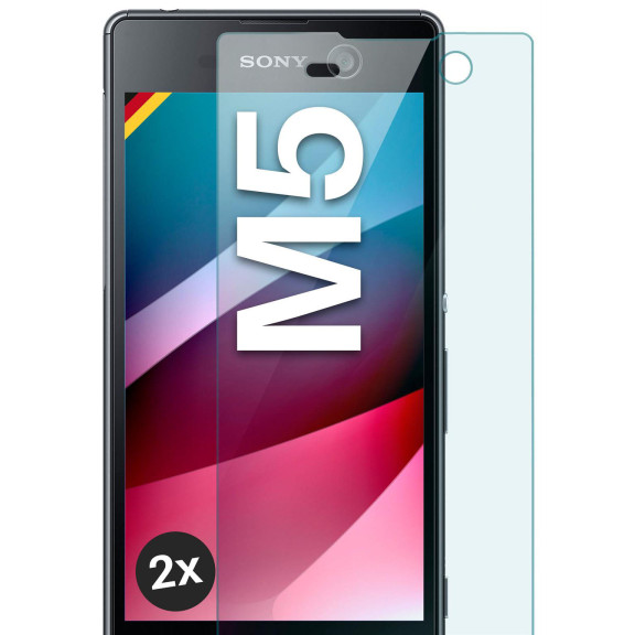 moex ShockProtect Sony Xperia M5 Panzerglas Klar – Weiteres Produktbild 1