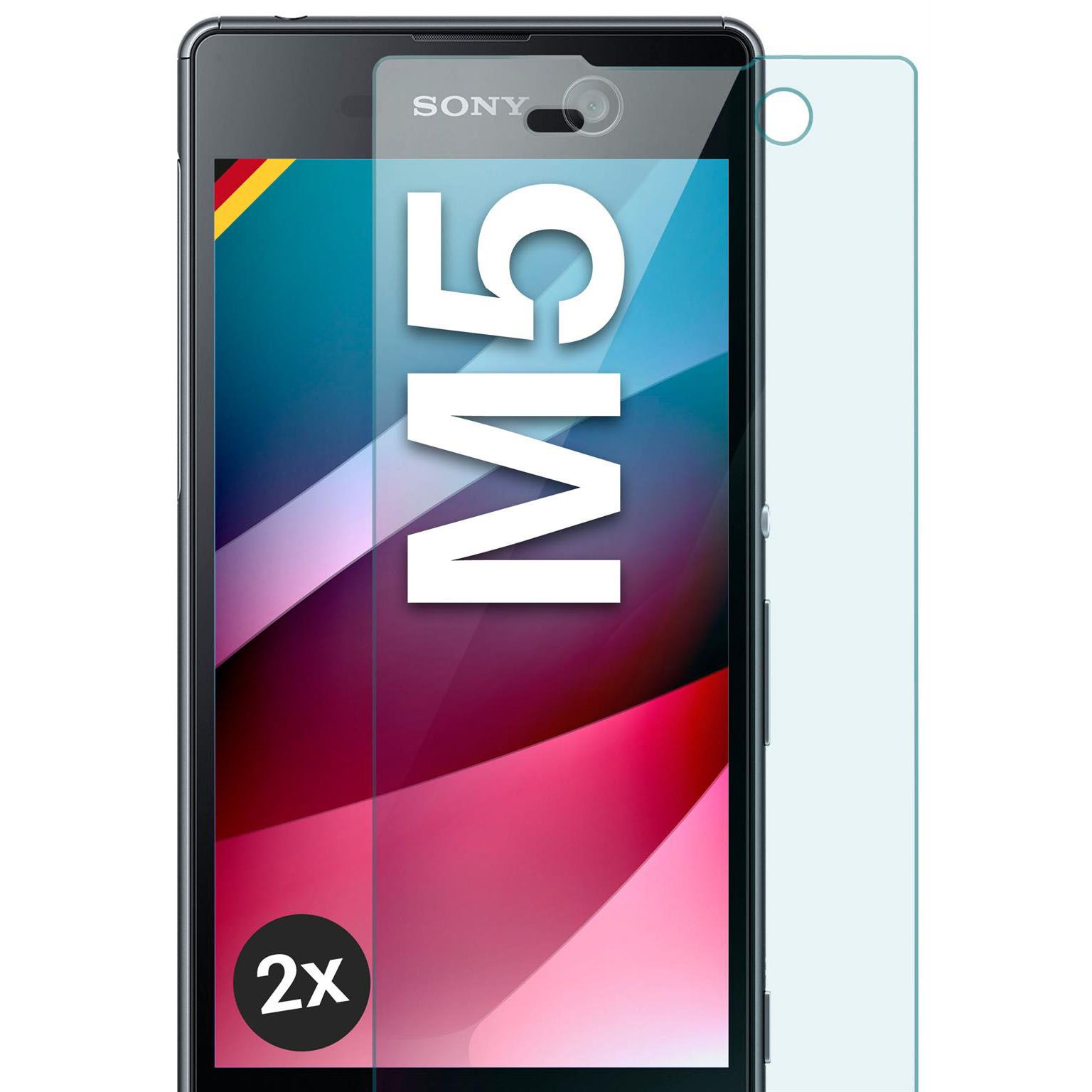 moex ShockProtect Sony Xperia M5 Panzerglas Klar – Weiteres Produktbild 1 moex ShockProtect Sony Xperia M5 Panzerglas Klar – Weiteres Produktbild 1