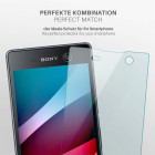 moex ShockProtect Sony Xperia M5 Panzerglas Klar – Weiteres Produktbild 3