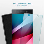 moex ShockProtect Sony Xperia XA1 Panzerglas Klar – Weiteres Produktbild 6