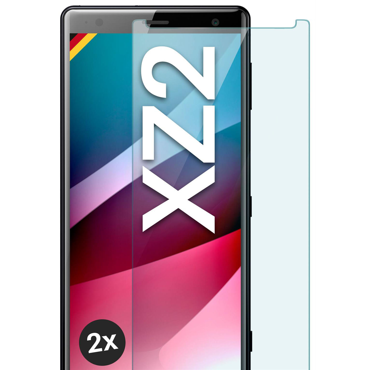 moex ShockProtect Sony Xperia XZ2 Panzerglas Klar – undefined